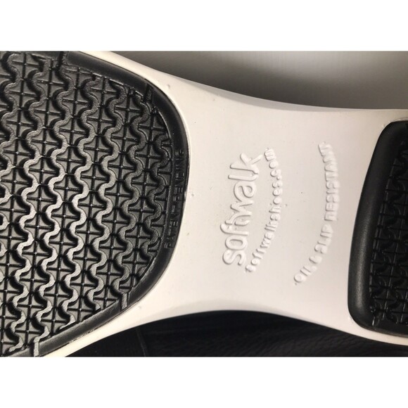 SOFTWALK Vantage Comfort Slip On Sneakers, Grey's Anatomy, Black, Size 10m - Picture 7 of 9